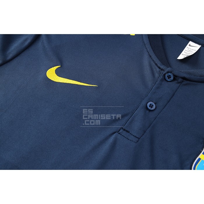 Camiseta Polo del Brasil 2022-2023 Azul - Haga un click en la imagen para cerrar